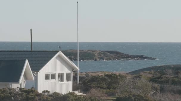 West Coast Summer House Suedia Nordic Vacation Dream Remote House — Videoclip de stoc