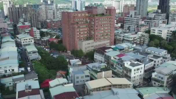 Taipei Guandu Hospital Beitou District Taipei Establishing Shot Imagens Alta — Vídeo de Stock
