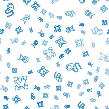 Pusula, güzergah konumu ve şehir haritası navigasyonunun bilgilerini pürüzsüz bir şablona göre ayarlayın. Vektör