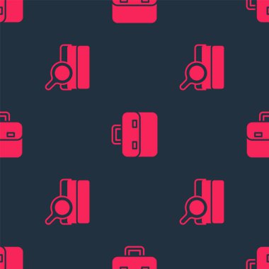 Toprak analizini ve evrak çantasını pürüzsüz kalıba göre ayarla. Vektör