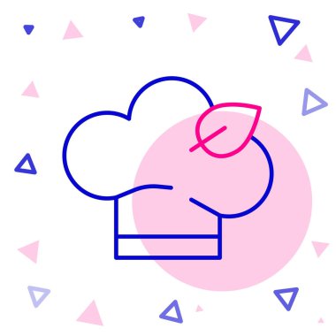 Beyaz arka planda izole edilmiş çizgi vegan beslenme ikonu. Organik, biyolojik, ekolojik sembol. Vejetaryen, et yok, laktozsuz, sağlıklı, taze ve şiddet içermeyen yiyecekler. Renkli taslak konsepti. Vektör