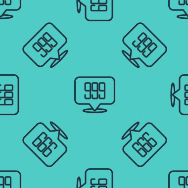 Siyah çizgi altın çubuğu 24k simgesi yeşil arka planda izole edilmiş pürüzsüz desen. Bankacılık işi konsepti. Vektör