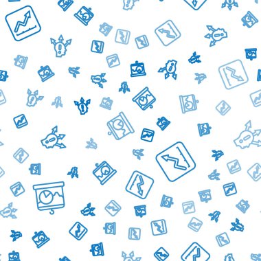 Chalkboard hattını grafikle, finansal büyüme artışıyla ve Proje ekibini kusursuz kalıba göre ayarlayın. Vektör