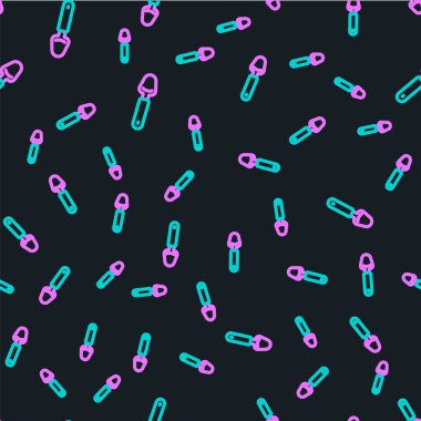 Çizgi kaşığı simgesi siyah arkaplanda izole edilmiş. Mutfak aletleri. Çatal bıçak seti. Vektör