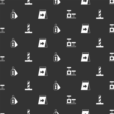 Kedi tırmalama kazığını oyuncakla, köpek köprücük kemiğiyle ve kusursuz şekildeki balıklar için yiyecekle ayarla. Vektör