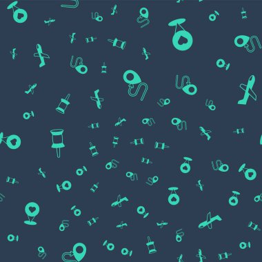 Rotayı, kalbi olan yeri, pimi ve uçağı pürüzsüz bir şekilde ayarla. Vektör