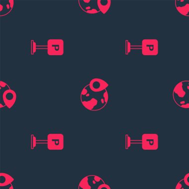 Otoparkı ve konumu kusursuz bir şekilde ayarlayın. Vektör