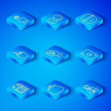 İskambil kağıtları, el ele tutuşmalar, cüzdan, maça oyunları, poker oyuncuları, şampanya kovası, kumarhane fişleri ve ikon. Vektör