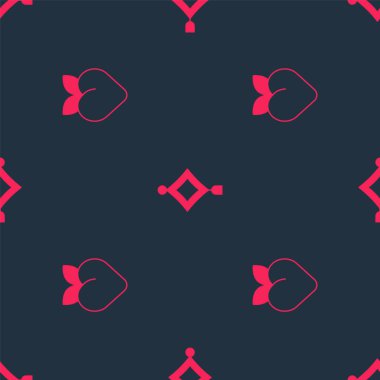 Şeftali meyvesi, nektarin ve Çin kağıt fenerini pürüzsüz desenlere ayarlayın. Vektör