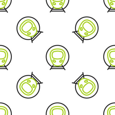 Tren ve demiryolu ikonu beyaz arka planda izole edilmiş. Toplu taşıma sembolü. Metro treni nakliyesi. Metro yeraltı. Vektör