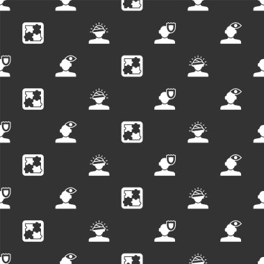 Psikoloji, Psikoloji ve Beyin Sarsıntısında Çözüm Sorunu. Sorunsuz bir şekilde baş ağrısı. Vektör