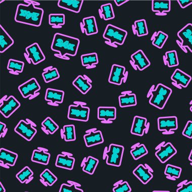 Hat Altın Çubukları 24k simgesi siyah arkaplanda izole edilmiş. Bankacılık işi konsepti. Vektör