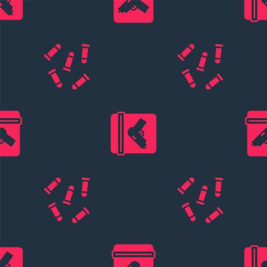 Kurşun ve kanıt torbasını kusursuz bir şekilde silahlandırın. Vektör