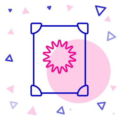 Beyaz arka planda izole edilmiş Eskiler 'in sihirli kitabı simya tarifleri, mistik büyüler ve büyü simgesi. Renkli taslak konsepti. Vektör