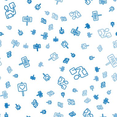 Çizgiyi kalple, öğretmenle ve ücretsiz işaretle kusursuz bir şekilde ayarlayın. Vektör