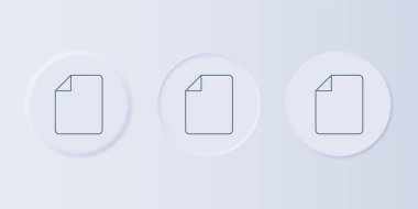 Gri Dosya belgesi simgesi gri arkaplanda izole edildi. Kontrol listesi simgesi. İş konsepti. Kare düğmelere simgeleri yerleştir. Vektör.