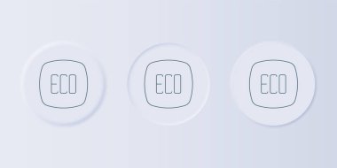 Gri arka planda Gri Yaprak Çevre sembolü simgesi izole edildi. Pankart, etiket, etiket, logo, çevre yeşili etiketi. Kare düğmelere simgeleri yerleştir. Vektör.