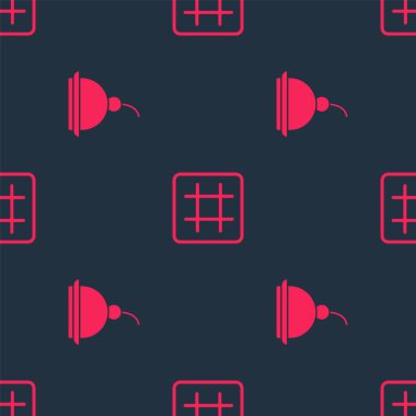 Cherry Cheesecake ve Waffle 'ı kusursuz bir kalıba sokun. Vektör.