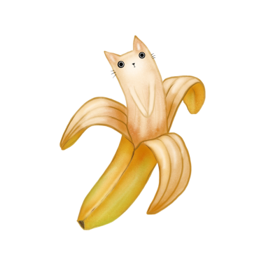 El çizimi karakterler komik kediler. Çizgi film çıkartmaları