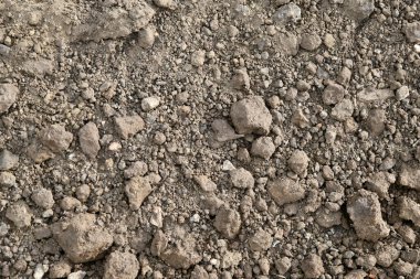 Doğal toprak dokusu yüzey ve arkaplan, Üst görünüm yakın plan