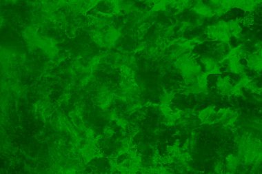 Arkaplan için koyu yeşil fırçalı beton duvar dokusu.