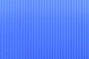 Metal levha duvarı, dikişsiz çelik desen arka plan, mavi renk.