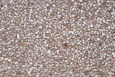 Taş yıkama duvarı, toplu yıkama küçük kum taşından yapılmış karışık desen arka planından yapıldı..