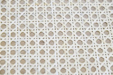 Arkaplan için ahşap ağ dokunun odak noktasını seç