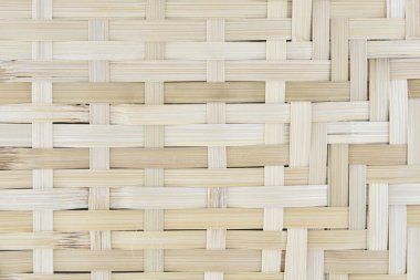 Geleneksel el işi Tayland tarzı desen dokuması. Mobilya malzemesi için arka plan hasır yüzey