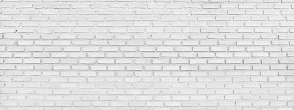 white brick wall texture panorama background