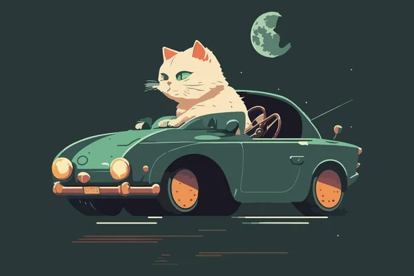 gato desenho animado, padrão desenho gato preguiçoso, decalques carro sem  desbotamento para decorações, gatinho acessórios para carros Sritob :  : Automotivo