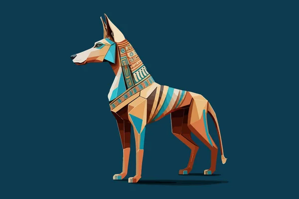 Faraone Cane Vettoriale Illustrazione — Vettoriale Stock