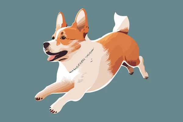 Vektor Illustration Für Hunderennen — Stockvektor
