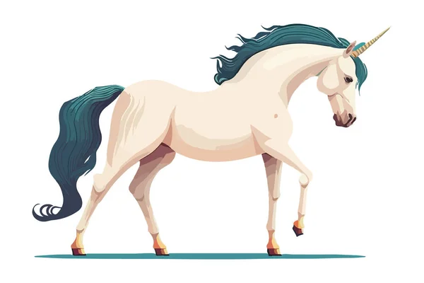 Unicorn Full Body กษรเวกเตอร ภาพ — ภาพเวกเตอร์สต็อก
