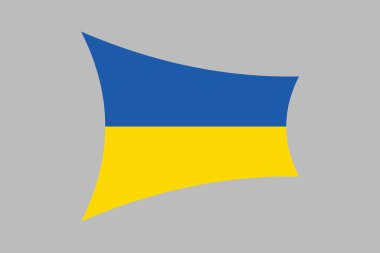 Ukrayna bayrağı, Ukrayna bayrağı, Ukrayna bayrağı, Ukrayna bayrağı sembolü orijinalinin rengi, Stock vektör çizimi