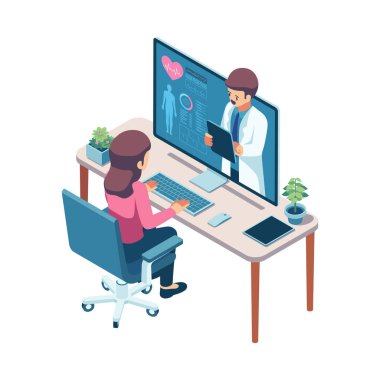 Teletıp aracılığıyla Isometric Hasta Danışmanlık. Teletıp ve TeleHealth Kavramı
