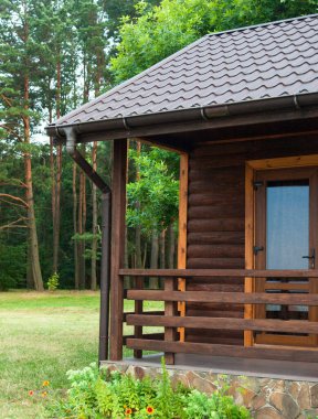 Modern kamp evi. Tatil için kiraladım. Kamp kulübesi.