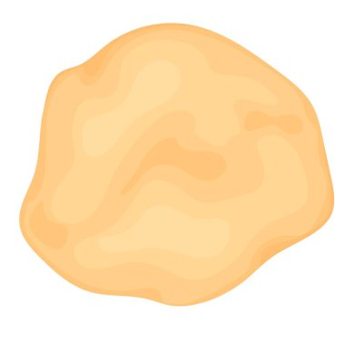 Farklı hamurlar. Hamur rulo, fırın, pizza ve ekmek için merdane..