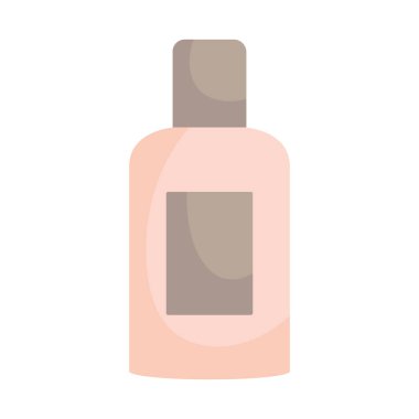 parfüm şişesi simgesi beyaz arka plan üzerinde