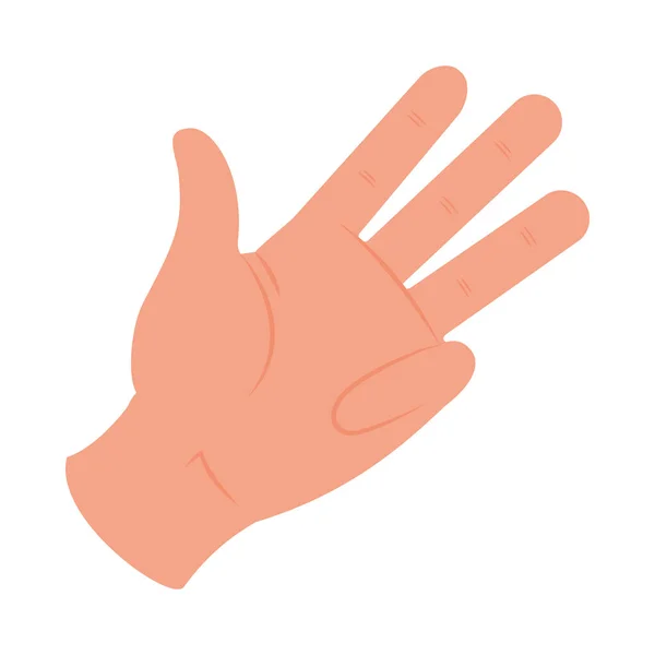 Χέρι Δάχτυλο Προς Κάτω — Διανυσματικό Αρχείο