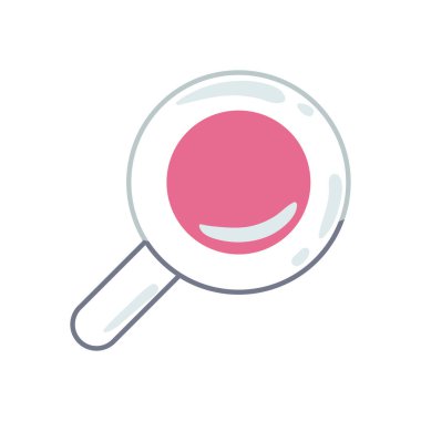 beyaz üzerine düz cam morfizm loupe