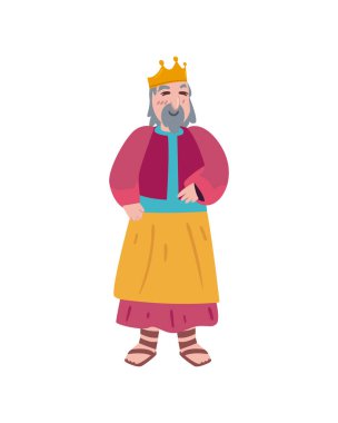 Beyaz üzerine yumuşak bilge kral melchior