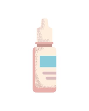 beyaz üzerine düz gözyaşı damlası tasarımı