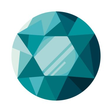 Düz elmas çizimi beyaz üzerine