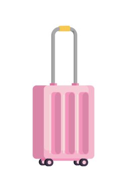 Beyaz yerine pembe tramvay çantası.