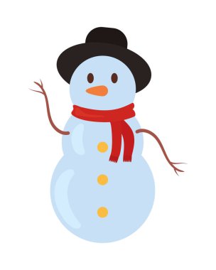 beyaz arkaplanda çizgi film kar tanesi simgesi