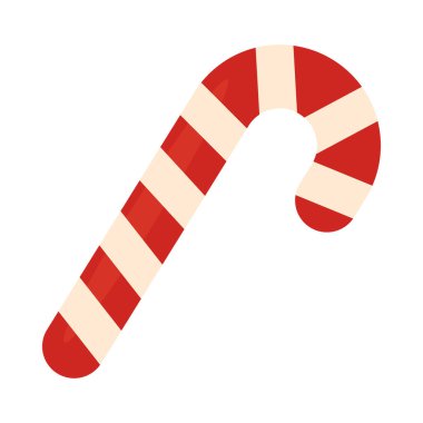 Beyaz arkaplanda şeker çubuğu simgesi