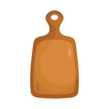 chopping board icon on white background