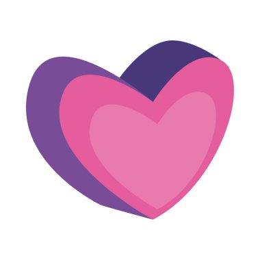 beyaz yerine düz kalp tasarımı