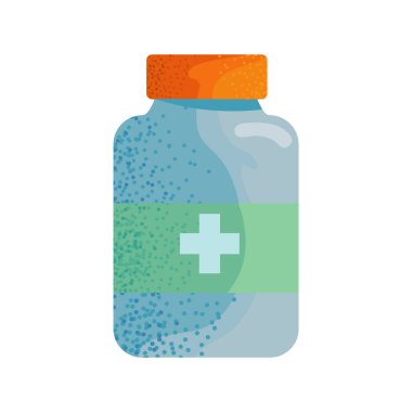 beyaz yerine ilaç şişesi tasarımı